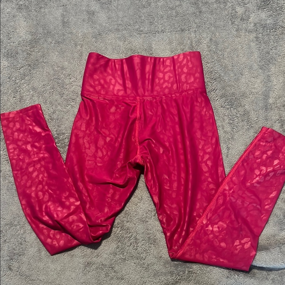 Carbon38 Stylish Pink Women’s Leggings- S